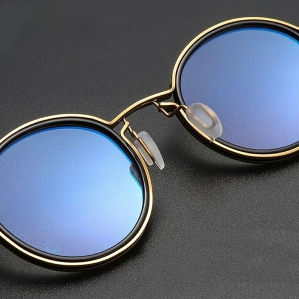 Anti-Blue Light Glasses Pyöreät silmälasit GOLD Gold