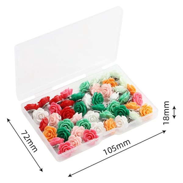 Pushpins Thumb Tacks Dekorative tegnestifter