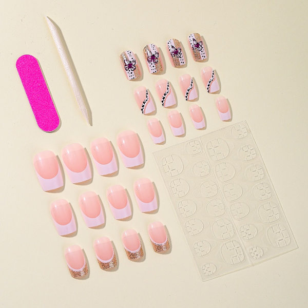 Franska Fake Nails False Nail A1-01-09 A1-01-09 A1-01-09