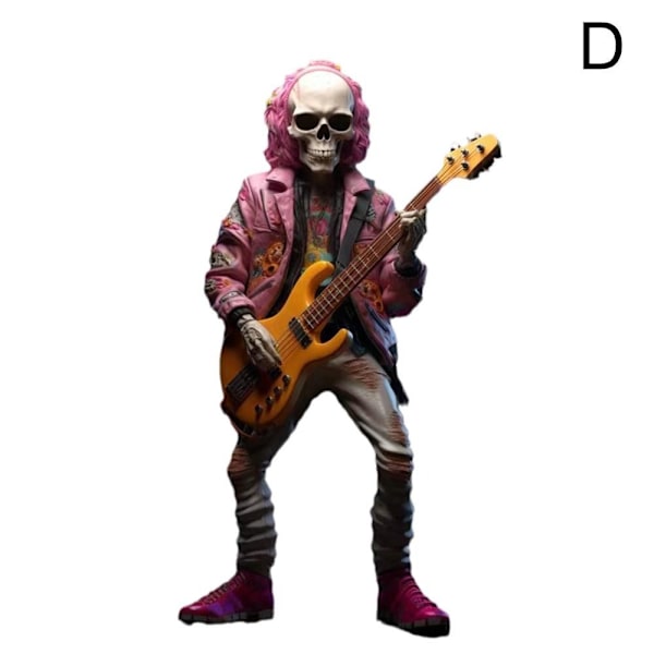 Roll Skeleton Band Figurines Skull Crafts D D D
