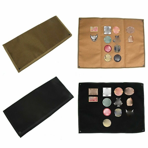 Armbånd Opbevaring Board Armbånd Display Klud SORT Black