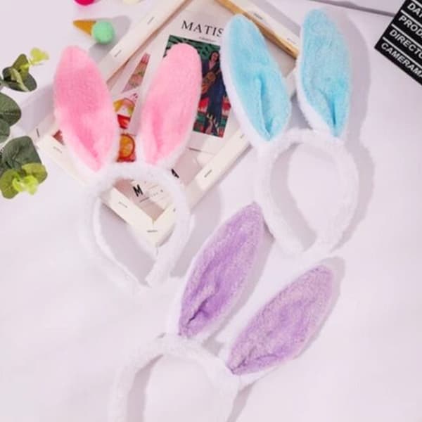 Pääpanta Rabbit Ear PUNAINEN red