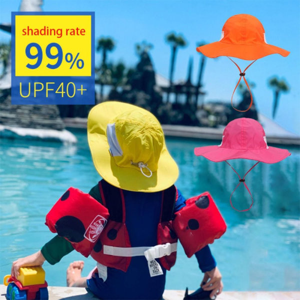 Baby SunHat Bucket Hat KELTAINEN M (1-4YEAR) M (1-4YEAR) yellow M (1-4year)-M (1-4year)