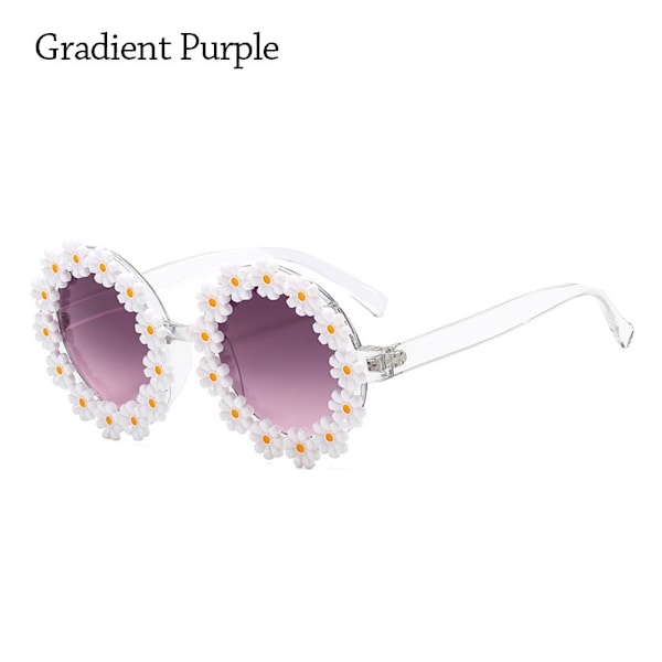 Daisy solbriller til kvinder Blomstersolbriller GRADIENT LILLA Gradient Purple