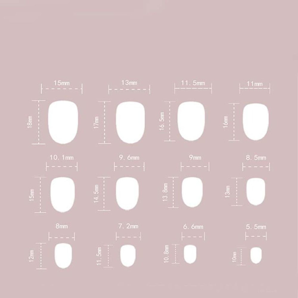 Tekokynnet Fake Nails -kynsikärjet JP2601