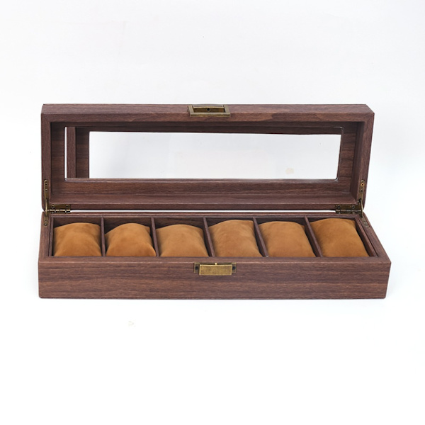 Watch Pu Leather 6 GRIDS case GRIDS 6 Grids