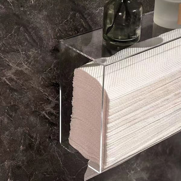 Håndkledispenser Brettet papirhåndkleholder Håndvev