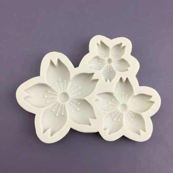 2 st Körsbärsformar Fondantform Gipsmodell