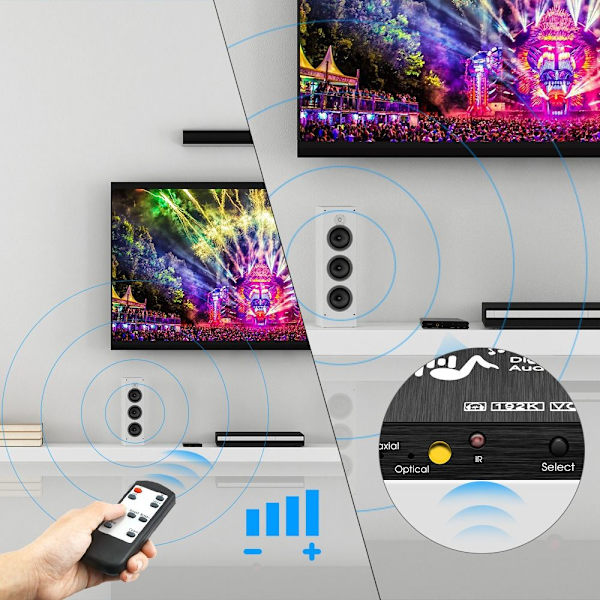 Digital til Analog Audio Converter 92KHz DAC Converter