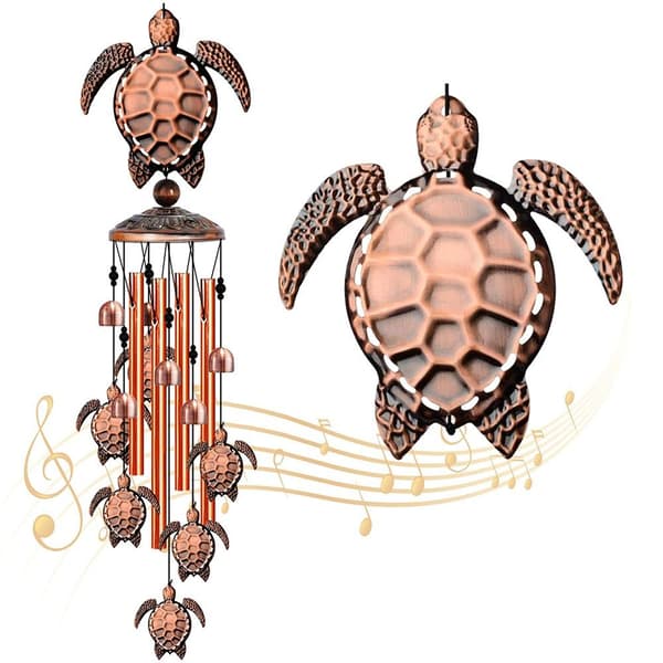 Turtle Wind Chime Beach Wind Chimes Tuulikellot