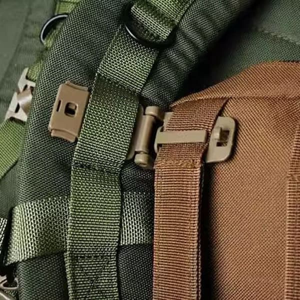 2stk Multipurpose Spenne Camping Bag Spenne ARMY GREEN Army Green
