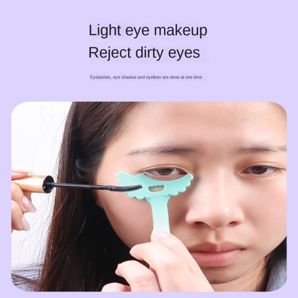 Silikoni Eyeliner Assistant Eye Shadow PURPLE purple