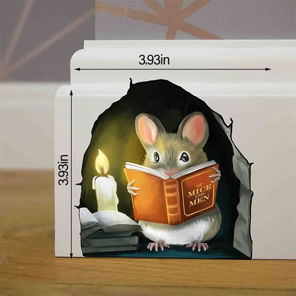 Mouse Hole Wall Sticker 3D Stickers 5 5 5