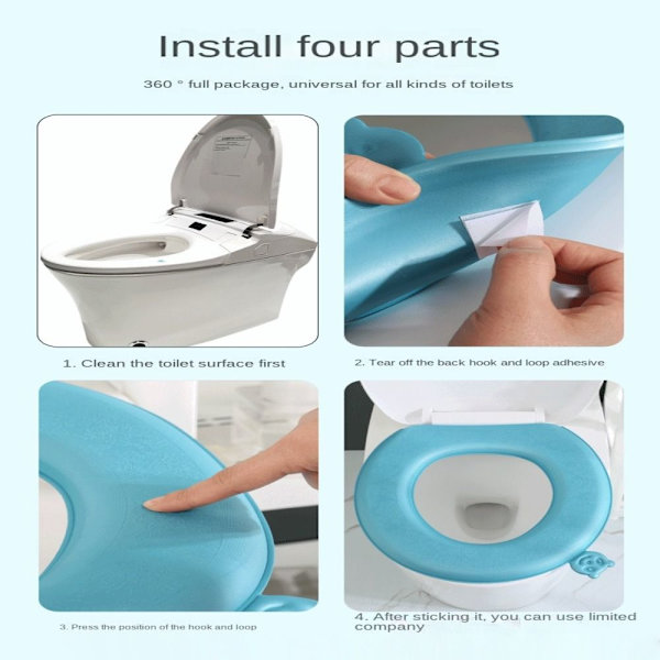 WC-istuimen cover WC-rengasmatto PUNAINEN Red