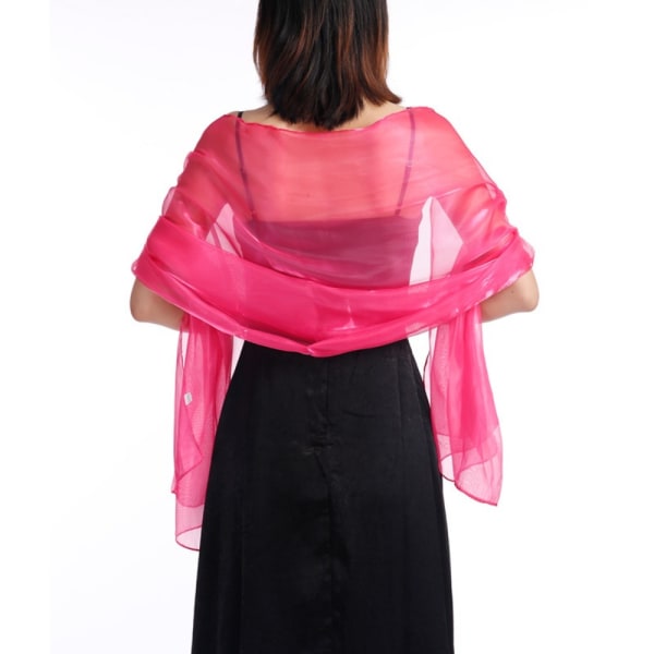 Aftonklänningar Sjal Lady Cape Wraps ROSE RED ROSE RED Rose Red