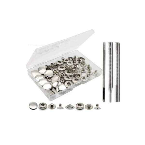 Fästelement Heavy Duty Kopparsnäppar SILVER Silver