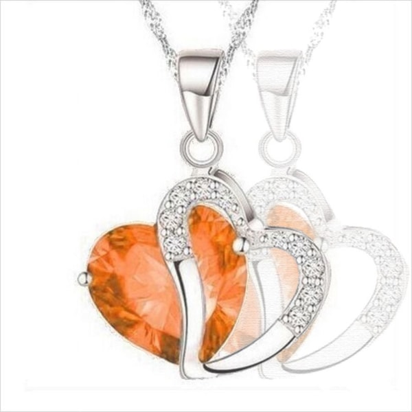 Kaulakoru Heart Birthstone RED red