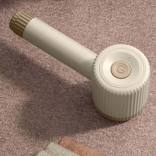 Elektrisk fnugfjerner stofshaver BEIGE Beige