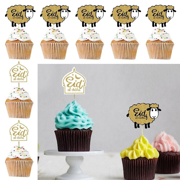 Cupcake Toppers Kageindlæg Flag 36STK-A 36STK-A 36pcs-A