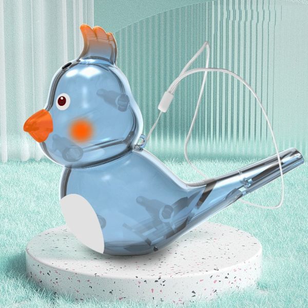Water Bird Whistle Bathtime Musical Toy BLÅ blue