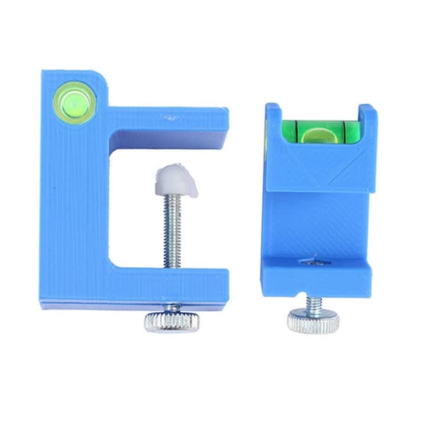 2st/ Set Bow Level Positioner Horisontell Bubble Calibration BLÅ Blue