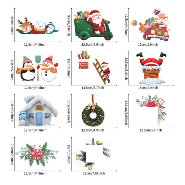 Christmas Switch Sticker Wall Stickers STYLE 2 STYLE 2 Style 2
