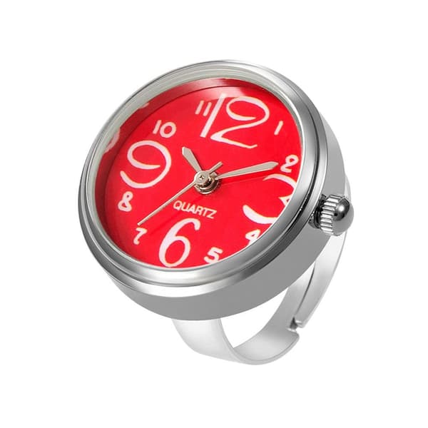 Digitalt parur Ringklocka RÖD Red