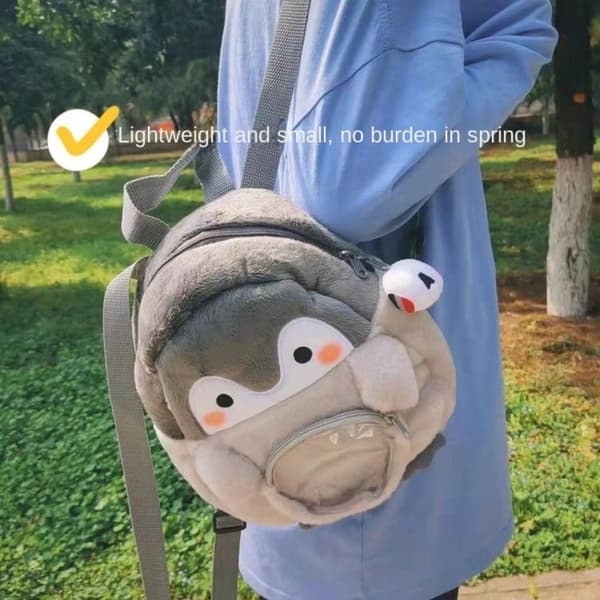 Penguin Backpack Cartoon Backpack INGEN TILBEHØR INGEN TILBEHØR no accessories