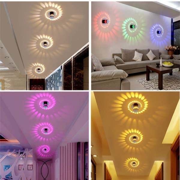 LED Vegglampe Sconce Lampe LED Taklys