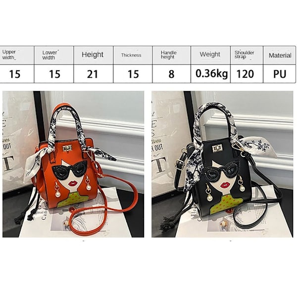 Spice Girl Bucket Bag Crossbody Taske GRÅ GREY