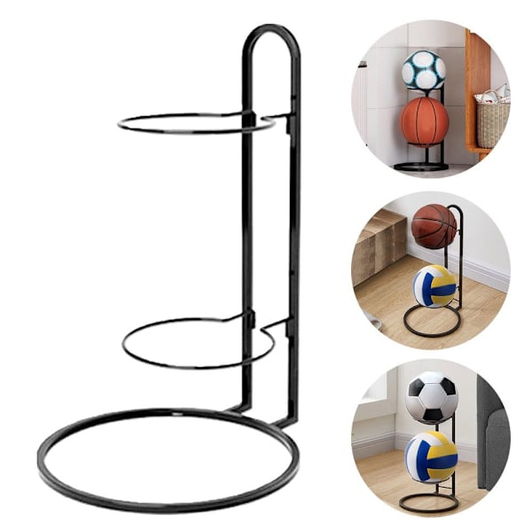 Kugleopbevaringsholder Kugledisplaystativ SORT Black