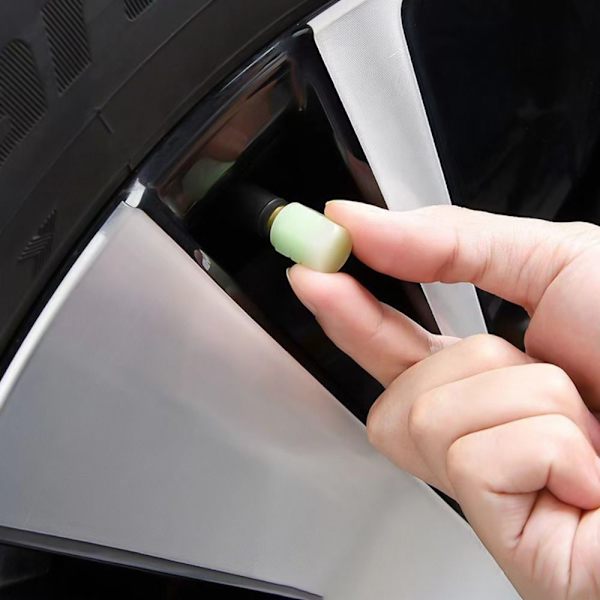 40 kpl Rengasventtiilin kannet Venttiilin cover VIHREÄ green