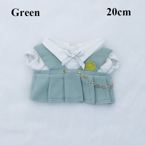 1 Set 10/20cm Dockkläder Dockklänningar GRÖNA 20CM Green 20cm