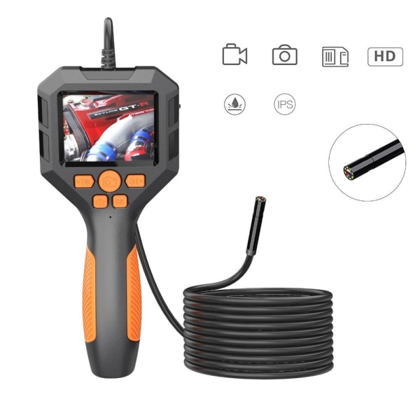 Borescope Endoscope kamera Endoskooppikamera 8 valolla