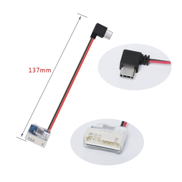 Type-C til balansehode Balanseplugg Strømkabel Type-C-adapter 1pcs