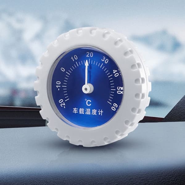 Bilinteriörtermometer Temperaturmätare VIT VIT White