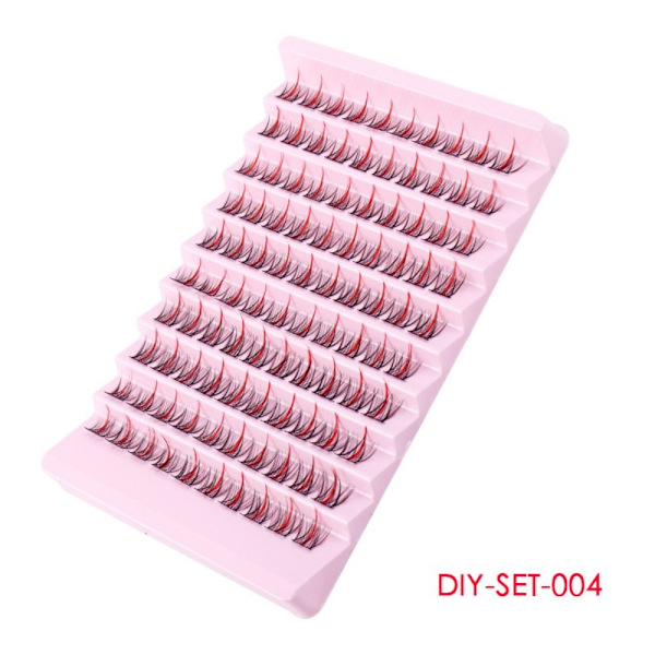 Yksilölliset ripset Cluster Lashes 01 01 01