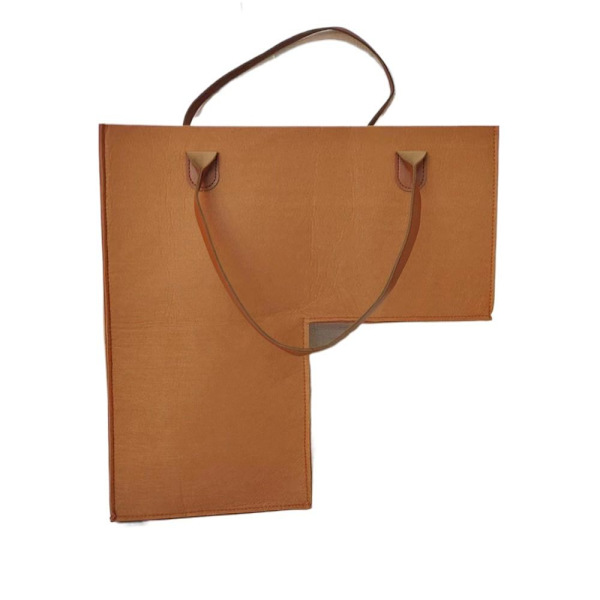 Filt Trappetrin Opbevaringspose Stigekurve BRUNT BRUNT Brown