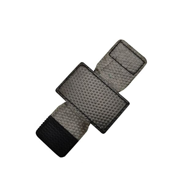 2stk Tactical Molle Strip Adapter Vest SORT Black