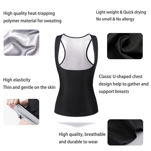 Sauna Shaper Väst Linne L/XL L/XL