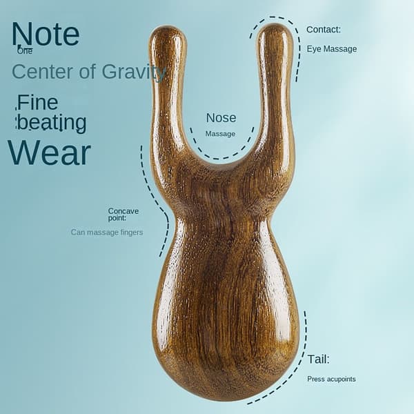2kpl Acupoint Massage Stick -kasvohierontalaite E E E