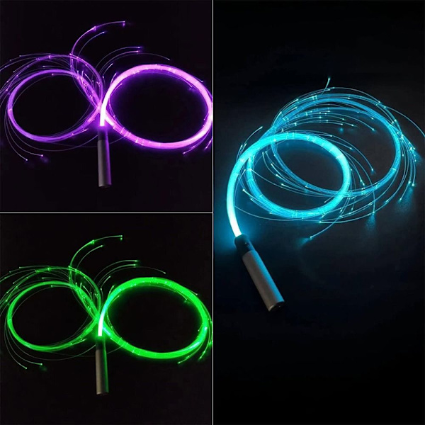 LED-kuituoptinen Whip Pixel Whip WHITE White