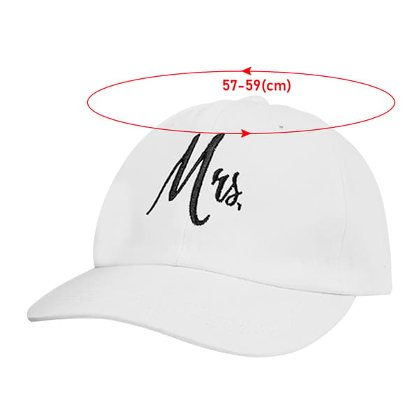 Broderet baseballkasket, baseballhat, HVID white