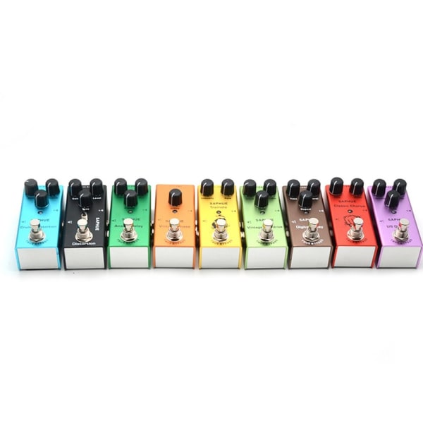 Mini-elektrisk gitareffekter elektrisk gitarpedal ANALOG FORSINKELSE Analog Delay