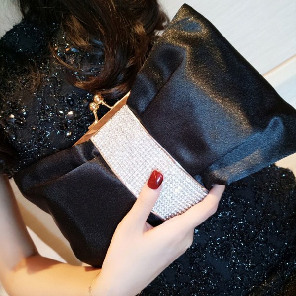 Sløjfe Håndtaske Diagonal Skuldertasker SORT DIAMOND SORT DIAMOND black diamond