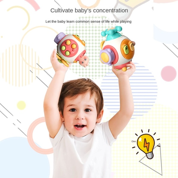 Early Education Legetøj Multifunktionel Busy Ball Montessori Baby 9e52 |  Fyndiq