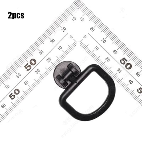 2/4 stk D Ring Clip Mountain Clamp 2 2 2