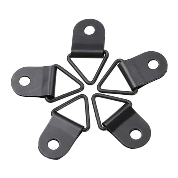 100st/påse Fotoramklämmor Bildhängare SVART Black