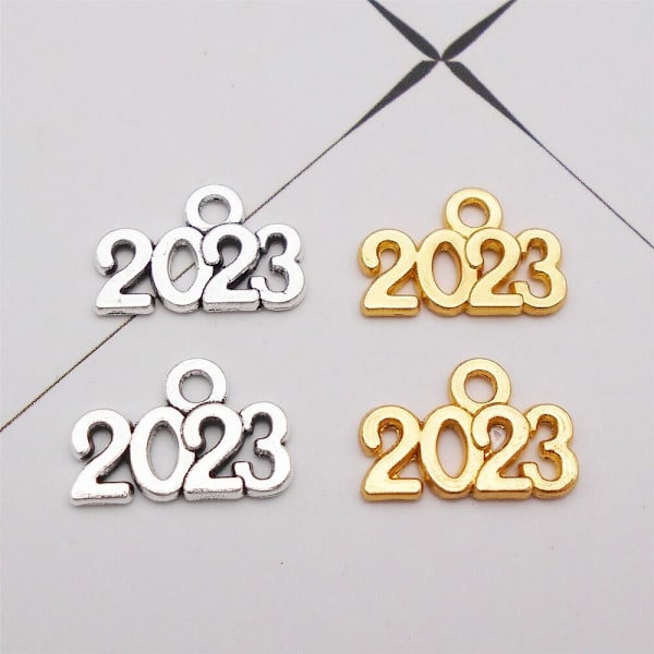 100 stk. Souvenir vedhæng 2023 kvast STYLE-5 STYLE-5 Style-5