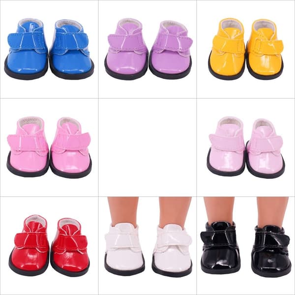 20cm Dockskor Casual VIT White